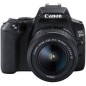 Canon EOS 250D 24.1Megapixel Sort Sort Digitalkamera Canon EOS 250D 24.1Megapixel Sort Sort Digitalkamera