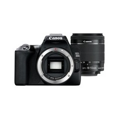Canon EOS 250D - 24,1 Megapixel Sort Digitalkamera | Fantastisk billedkvalitet og brugervenlighed!