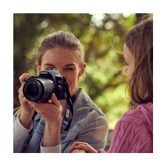 Canon EOS 250D - 24,1 Megapixel Sort Digitalkamera | Fantastisk billedkvalitet og brugervenlighed!
