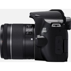 Canon EOS 250D - 24,1 Megapixel Sort Digitalkamera | Fantastisk billedkvalitet og brugervenlighed!