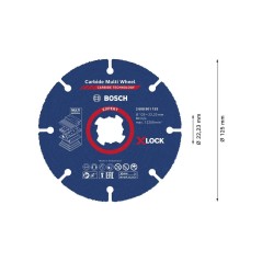 Bosch Expert Carbide Multi Wheel Kreskive til Slibemaskine - Effektiv, Holdbar og Præcis!