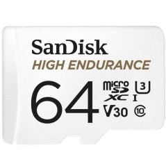 Køb Sandisk High Endurance 64 GB - Ultimativ Lagring til Langvarig Brug!
