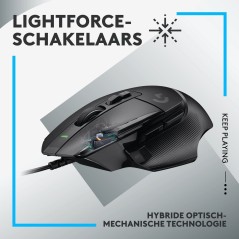 Køb Logitech G G502 X Optisk Kabling Sort - Ultimativ Gaming Mus til Præcision og Komfort