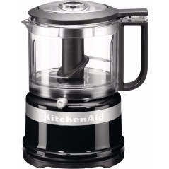 KitchenAid 5KFC3516EOB Mini Køkkenmaskine 0,83 liter - Sort Onyx | Effektiv, kompakt og stilfuld køkkenhjælp til dine madlavning