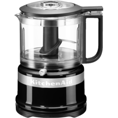KitchenAid 5KFC3516EOB Mini Køkkenmaskine 0,83 liter - Sort Onyx | Effektiv, kompakt og stilfuld køkkenhjælp til dine madlavning