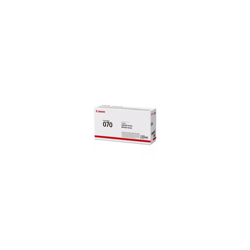 Canon 070 Sort 3000 sider Toner Canon 070 Sort 3000 sider Toner