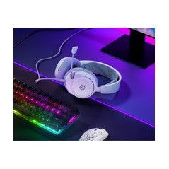 Køb SteelSeries Arctis Nova 1 Kabling Headset Hvid - Komfort og Lydkvalitet i Ét!