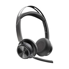 HP Poly Voyager Focus 2 Trådløs Høretelefoner Sort