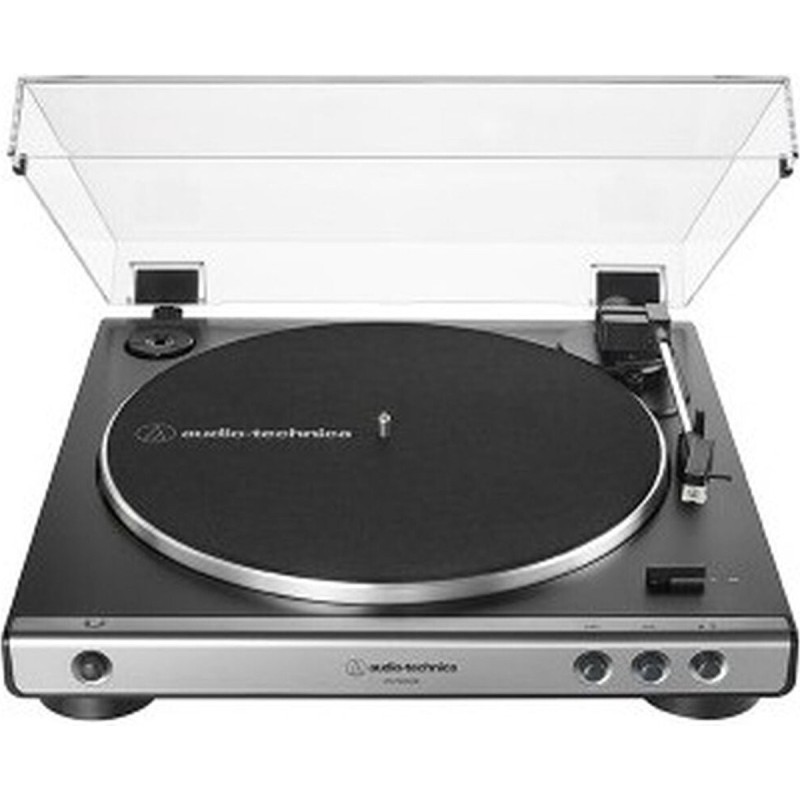Audio-Technica AT-LP60XUSB Pladespiller Sort Grå Audio-Technica AT-LP60XUSB Pladespiller Sort Grå