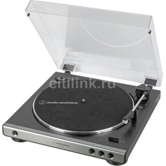 Audio-Technica AT-LP60XUSB Pladespiller Stereo Sort - Kvalitetslyd til Dit Musikalske Eventyr!