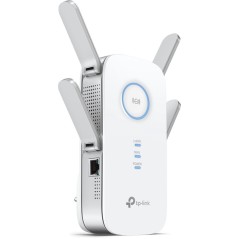 TP-Link AC2600 Wi-Fi Range Extender RE650 - Effektiv WiFi-rækkeviddeforlænger til Optimeret Dækning og Høj Hastighed!