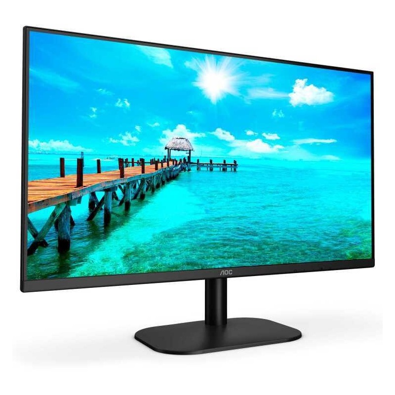 AOC B2 27B2HEU 27" Fuld HD LED Display - 1920 x 1080 Pixel - Slank og Elegant Sort Skærm AOC B2 27B2HEU 27" Fuld HD LED Display - 1920 x 1080 Pixel - Slank og Elegant Sort Skærm