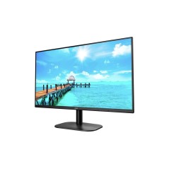 AOC B2 27B2HEU 27" Fuld HD LED Display - 1920 x 1080 Pixel - Slank og Elegant Sort Skærm