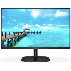 AOC B2 27B2HEU 27" Fuld HD LED Display - 1920 x 1080 Pixel - Slank og Elegant Sort Skærm