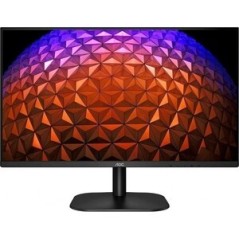 AOC B2 27B2HEU 27" Fuld HD LED Display - 1920 x 1080 Pixel - Slank og Elegant Sort Skærm