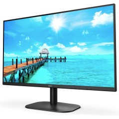 AOC B2 27B2HEU 27" Fuld HD LED Display - 1920 x 1080 Pixel - Slank og Elegant Sort Skærm