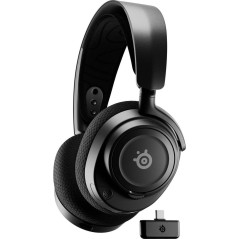 Steelseries Arctis Nova 7 Headset - Trådløst Spil - USB Type-C & Bluetooth - Sort - Ultimativ Lydoplevelse!