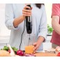 Braun MQ 7025X 0,6 L Nedsænkning blender 1000 W Sort, Rustfrit stål