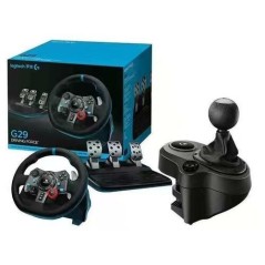 "Logitech G29 Driving Force - Ultimativ racing oplevelse med præcisionskontrol og realistisk feedback - Varenummer: 509920605730