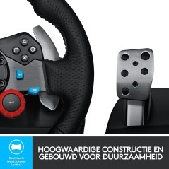 "Logitech G29 Driving Force - Ultimativ racing oplevelse med præcisionskontrol og realistisk feedback - Varenummer: 509920605730