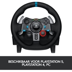"Logitech G29 Driving Force - Ultimativ racing oplevelse med præcisionskontrol og realistisk feedback - Varenummer: 509920605730