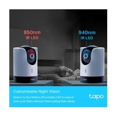 Tapo C225 Kamera - Professionelt overvågningskamera med HD-billede og natvision - Varenr. 4897098688090