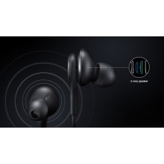 Køb Samsung Stereo Headset 3,5mm i Sort - Fantastisk Lydkvalitet og Komfortabelt Design! Varenummer: 8806092697324