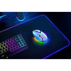 Razer Basilisk V3 pro Optisk Trådløs Kablet Hvid