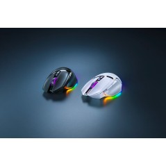 Razer Basilisk V3 Pro - Optisk Trådløs Mus i Hvid | Perfekt Præcision og Komfort