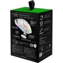 Razer Basilisk V3 Pro - Optisk Trådløs Mus i Hvid | Perfekt Præcision og Komfort