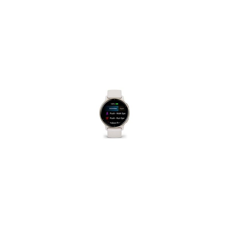 Garmin vívoactive 5 Guld Hvid SmartWatch