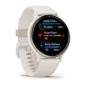 Garmin vívoactive 5 Guld Hvid SmartWatch