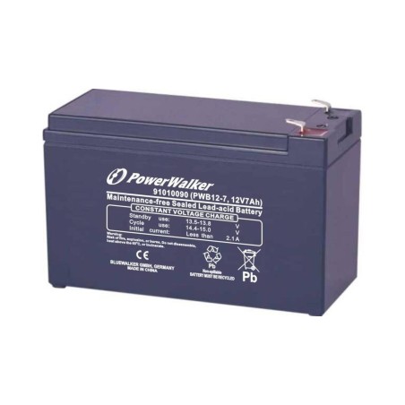 PowerWalker PWB12-7 UPS-batteri - Pålidelig Strømforsyning til Dine Enheder! Varenummer: 4260074978131