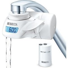 Brita 1.2023.0413 vandfilter Vandhane til vandfilter 600 L Sølv, Hvid