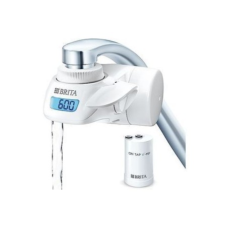 Brita 1.2023.0413 vandfilter Vandhane til vandfilter 600 L Sølv, Hvid
