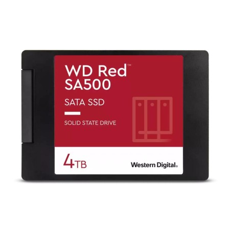 Køb Western Digital Red WDS400T2R0A 4TB SSD - Høj ydeevne og pålidelighed til din NAS!