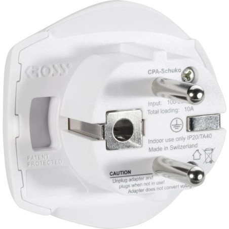 SKROSS 1500211-E Power Plug Adapter – Den Ideelle Løsning til Sikker Strømforsyning!
