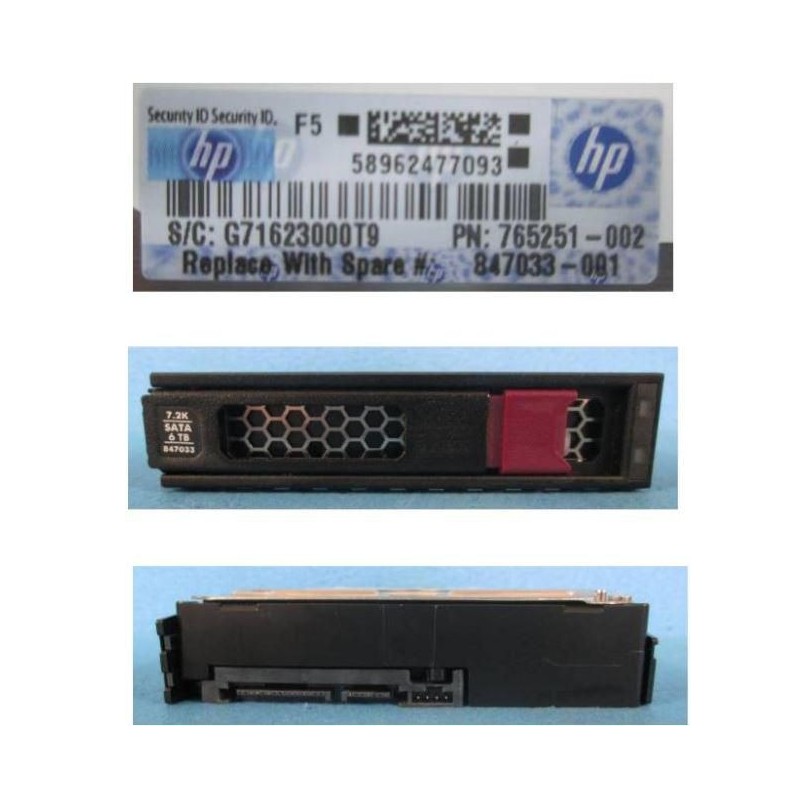 Hewlett Packard Enterprise DRV HDD 6TB 6G 7.2K 3.5