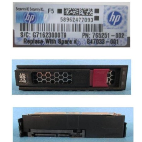 Hewlett Packard Enterprise DRV HDD 6TB 6G 72K 35 - Pålidelig og Højtydende Lagerløsning | Varenummer: 846785-S21