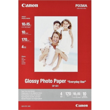 Canon GP 501 Fotopapir 100 x 150 mm 10ark 0775B005