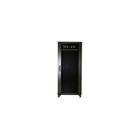 Køb ExtraLink 27U 600x800 Rack Sort - Effektivt, Stærkt og Elegant Opbevaring til Dit Netværk!