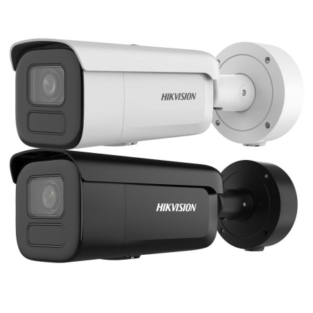 Hikvision 4 MP Powered by Darkfighter - DS-2CD2646G2H-IZS(2.8-12MM)/EF/BLK - Optimeret Overvågning med Suveræn Billedkvalitet