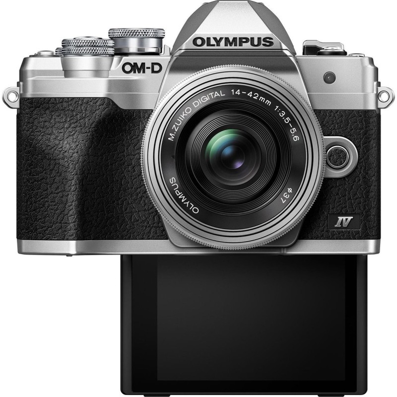 Olympus OM-D E-M10 Mark IV 20.3Megapixel Sølv Digitalkamera