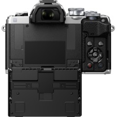 Olympus OM-D E-M10 Mark IV - 20,3 Megapixel Sølv Digitalkamera - Professionel Kvalitet og Fantastiske Billeder!