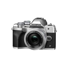Olympus OM-D E-M10 Mark IV - 20,3 Megapixel Sølv Digitalkamera - Professionel Kvalitet og Fantastiske Billeder!