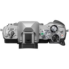 Olympus OM-D E-M10 Mark IV - 20,3 Megapixel Sølv Digitalkamera - Professionel Kvalitet og Fantastiske Billeder!