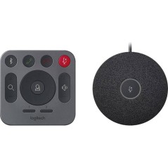 Logitech Rally Plus Videokonferencepakke Mikrofon - Professionel Lydkvalitet til Sammenkobling og Klar Kommuniktion!