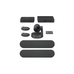 Logitech Rally Plus Videokonferencepakke Mikrofon - Professionel Lydkvalitet til Sammenkobling og Klar Kommuniktion!