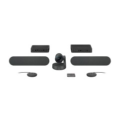 Logitech Rally Plus Videokonferencepakke Mikrofon - Professionel Lydkvalitet til Sammenkobling og Klar Kommuniktion!