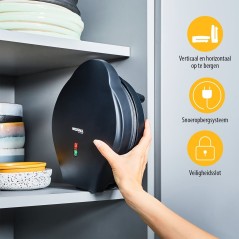 Tristar WF-1170 Vaffeljern | 700 W Sort - Perfekte Vafler Hver Gang!